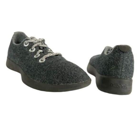 Allbirds Wool Runners 7M Natural Black Comfort Shoes - Picture 3 of 10